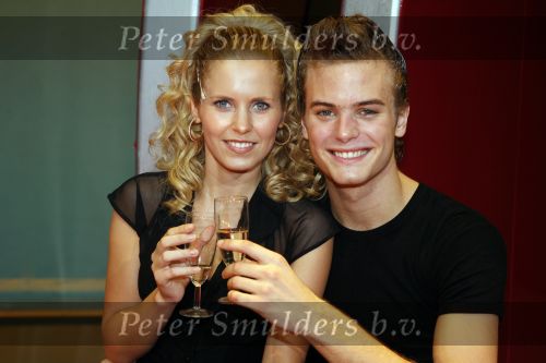 Den Bosch 22 oktober 2006
Premiere Grease in theater de parade.
Jim Bakkum en Bettina Holwerda.