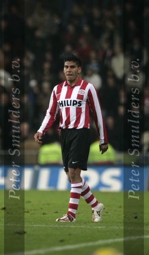 Eindhoven, 4 November 2006 Kompetitiewedstrijd PSV-NAC Eindstand 3-0 Seizoen 2006/2007
Carlos Salcido