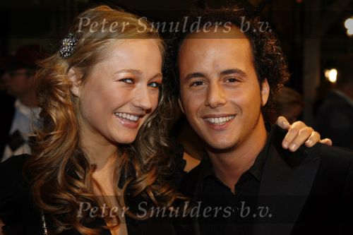 Amsterdam 20 oktober 2006
Uitreiking televizierring in het ij theater.
Caroline Spoor met vriend