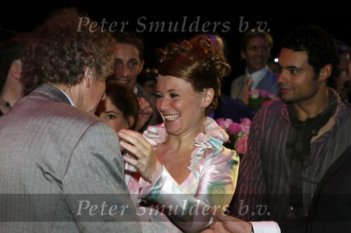Apeldoorn 2 november 2006
Premiere My fair lady met Celine Purcell en Thom Hoffman.
Seth Gaaikema