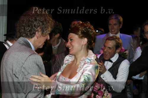 Apeldoorn 2 november 2006
Premiere My fair lady met Celine Purcell en Thom Hoffman.