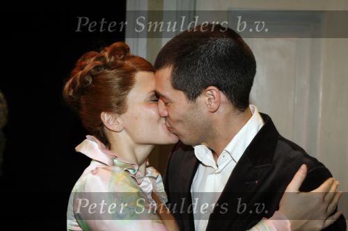 Apeldoorn 2 november 2006
Premiere My fair lady met Celine Purcell en Thom Hoffman.
Celine met haar vriend Oren Schrijver