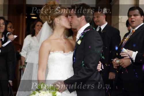 Amsterdam 11 november 2006
Christijan Albers en Liselore Kooijman trouwen bij hotel the Grand.