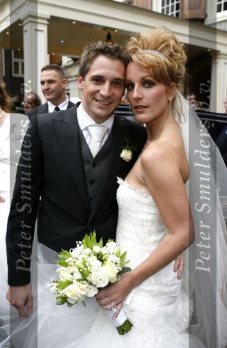 Amsterdam 11 november 2006
Christijan Albers en Liselore Kooijman trouwen bij hotel the Grand.