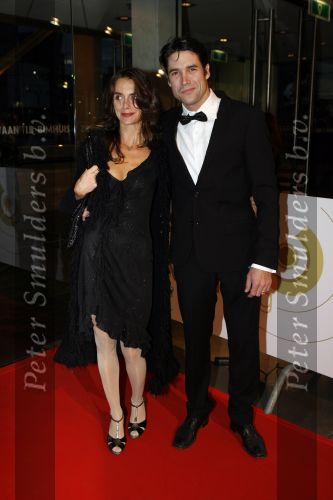 Amsterdam 20 oktober 2006
uitreiking televizierring in ij theater.
Daniel Boissevain met vrouw