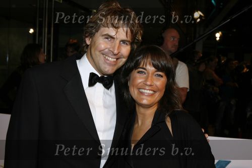 Amsterdam 20 oktober 2006
Uitreiking televizierring 2006 in ij theater.
Dione de Graaff en Toine v Peperstraten