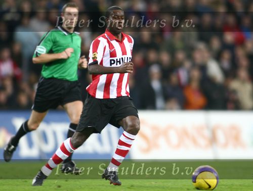 Eindhoven, 25 November Kompetitiewedstrijd PSV-FC Utrecht, eindstand 5-0  Seizoen 2006/2007
Edison Mendez die hopelijk snel definitief voor PSV kiest