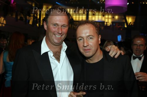 Amsterdam 20 oktober 2006
Uitreiking televizierring in het ij theater.
Edwin Evers met ring voor beste dj en Ronald Goes