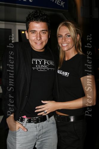 Hilversum 21 oktober 2006
Jan Smit en Ellemieke Vermolen op stap