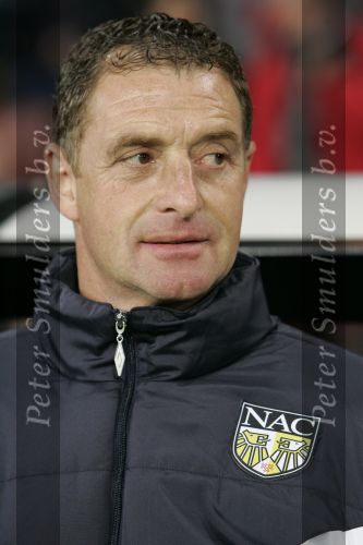 Eindhoven, 4 November 2006 Kompetitiewedstrijd PSV-NAC Eindstand 3-0  Seizoen 2006/2007
NAC trainer Ernie Brandts