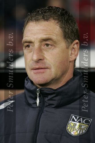 Eindhoven, 4 November 2006 Kompetitiewedstrijd PSV-NAC Eindstand 3-0  Seizoen 2006/2007
NAC-trainer Ernie Brandts