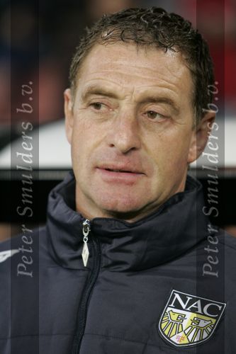 Eindhoven, 4 November 2006 Kompetitiewedstrijd PSV-NAC Eindstand 3-0  Seizoen 2006/2007
NAC-trainer Ernie Brandts
