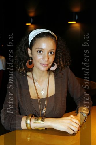 Amsterdam 24 oktober 2006
Miss verkiezing proefdiervrij in Odeon.
Fajah Lourens