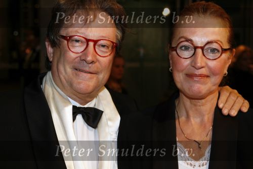 Amsterdam 20 oktober 2006
uitreiking televizierring in ij theater.
Fons v Westerlo met zijn vrouw