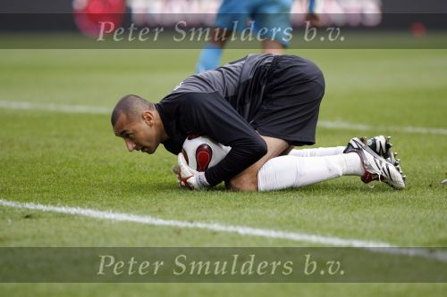 Amsterdam 12 november 2006
AJAX-PSV 0-1 in de arena. Gomes
Peter Smulders bv