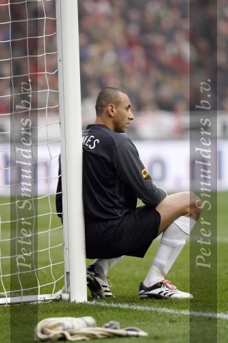Amsterdam 12 november 2006
AJAX-PSV 0-1 in de arena. Gomes
Peter Smulders bv