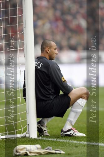 Amsterdam 12 november 2006
AJAX-PSV 0-1 in de arena. Gomes
Peter Smulders bv