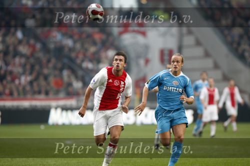 Amsterdam 12 november 2006
AJAX-PSV 0-1 in de arena. Grygera en Vayrynen
Peter Smulders bv