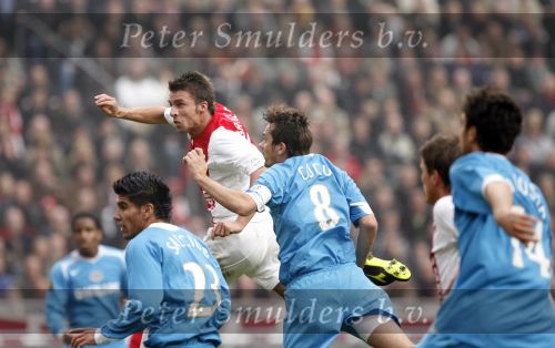 Amsterdam 12 november 2006
AJAX-PSV 0-1 in de arena. Grygera
Peter Smulders bv