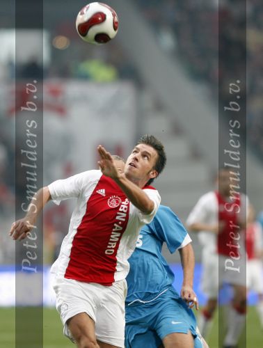 Amsterdam 12 november 2006
AJAX-PSV 0-1 in de arena. Mika Vayrynen en Grygera
Peter Smulders bv