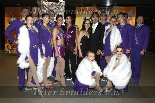 Rotterdam 26 oktober 2006
Premiere Holiday on ice in ahoy.
Hein Vergeer en Jody Bernal