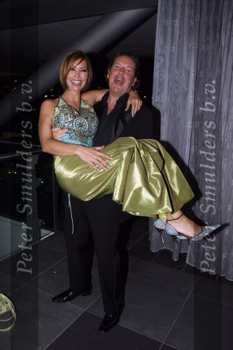 Amsterdam 20 oktober 2006
Uitreiking televizierring in het ij theater.
Henkjan Smits met Marielle Bastiaansen