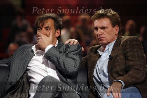 Baarn 26 oktober 2006
Tooske Ragas presenteert het nieuwe sbs programma Je wordt bedankt met daarin Gerard Joling.  Henny Huisman