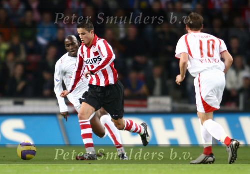 Eindhoven, 25 November Kompetitiewedstrijd PSV-FC Utrecht, eindstand 5-0  Seizoen 2006/2007
Ibrahim Afellay scoorde een zeer mooi doelpunt