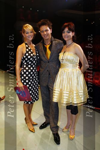 Den Bosch 22 oktober 2006
Premiere Grease in theater de parade.
Chantal Janzen Jamai Looman en Kim Lian v d Meij
