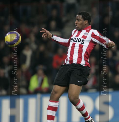 Eindhoven, 4 November 2006 Kompetitiewedstrijd PSV-NAC Eindstand 3-0 Seizoen 2006/2007
Jefferson Farfan