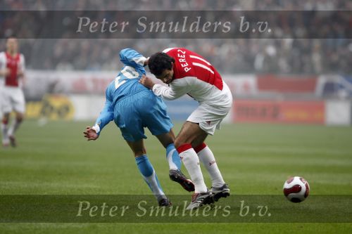 Amsterdam 12 november 2006
AJAX-PSV 0-1 in de arena. Kenneth Perez
Peter Smulders bv