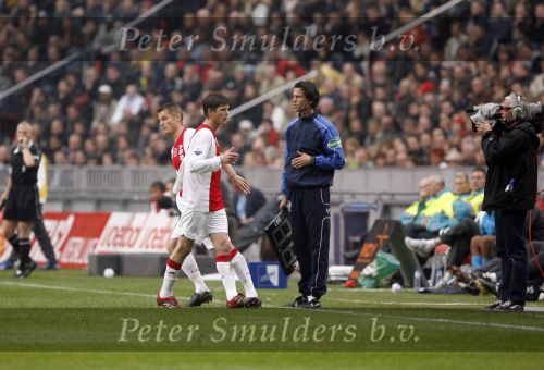 Amsterdam 12 november 2006
AJAX-PSV 0-1 in de arena. wissel Klaas Jan Huntelaar
Peter Smulders bv