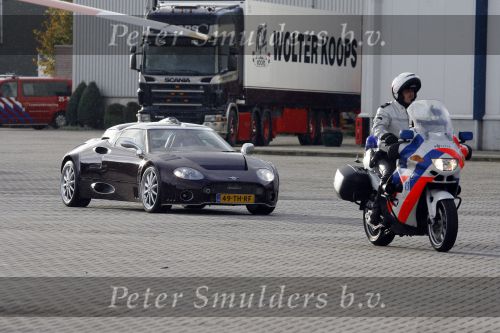 Zeewolde 1 november 2006
Koning Abdullah Koningin Rania en Koningin Beatrix op bezoek bij de spyker fabriek waar ze rondgeleid worden door Viktor Muller.
