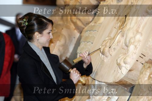 Lelystad 1 november 2006
Koning Abdullah van Jordanie en zijn vrouw Koningin Rania samen met koningin Beatrix op bezoek bij de Batavia.