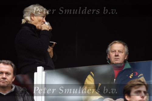 Amsterdam 12 november 2006
AJAX-PSV 0-1 in de arena.
Koos Alberts enzijn vrouwe Joke
Peter Smulders bv