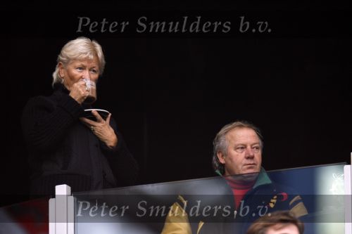 Amsterdam 12 november 2006
AJAX-PSV 0-1 in de arena.
Koos Alberts enzijn vrouwe Joke
Peter Smulders bv