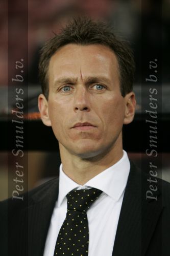 Eindhoven, 4 November 2006 Kompetitiewedstrijd PSV-NAC Eindstand 3-0  Seizoen 2006/2007
NAC-assistent-trainer Leon Vlemmings