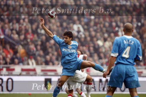 Amsterdam 12 november 2006
AJAX-PSV 0-1 in de arena. Manuel da Costa 
Peter Smulders bv