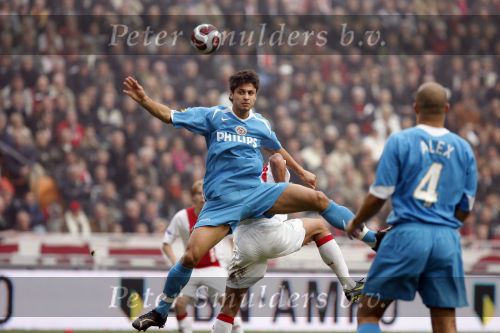 Amsterdam 12 november 2006
AJAX-PSV 0-1 in de arena. Manuel da Costa 
Peter Smulders bv