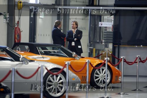 Zeewolde 1 november 2006
Op bezoek bij de fabriek van spyker auto\'s.
Michiel Mol met zijn spyker