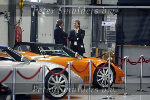 Zeewolde 1 november 2006
Op bezoek bij de fabriek van spyker auto\'s.
Michiel Mol met zijn spyker