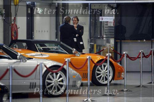 Zeewolde 1 november 2006
Op bezoek bij de fabriek van spyker auto\'s.
Michiel Mol met zijn spyker