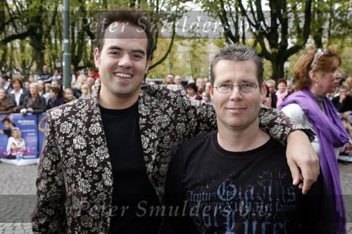 Den Bosch 22 oktober 2006
Premiere Grease in Den Bosch.
Niels v Baarlen en Rick Romijn