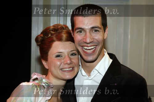 Apeldoorn 2 november 2006
Premiere My fair lady met Celine Purcell en Thom Hoffman.
Celine met haar vriend Oren Schrijver
Peter Smulders bv