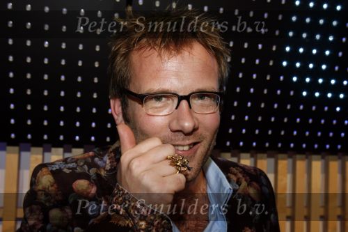 Amsterdam 20 oktober 2006
Uitreiking televizierring in het ij theater.
Tooske Breugem heeft de prijs voor beste kinderprogramma gewonnen.Patrick Lodiers met ring