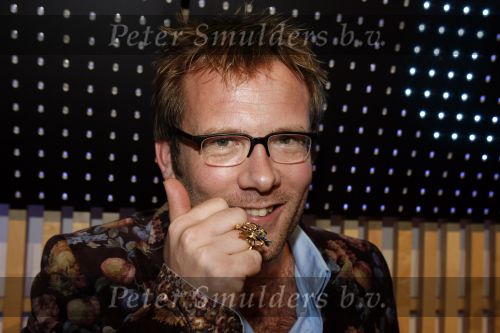 Amsterdam 20 oktober 2006
Uitreiking televizierring in het ij theater.
winnaars de Lama\'s met Ruben v d Meer(kaal) Ruben Nicolai(wit)
Tijl Beckand en Patrick Lodiers (bril.
