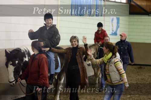 Almere 3 november 2006
Prinses laurentien op manege met verstandelijk gehandicapten voor Make a difference day.
Peter Smulders bv