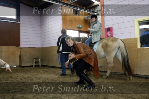 Almere 3 november 2006
Prinses laurentien op manege met verstandelijk gehandicapten voor Make a difference day.
Peter Smulders bv