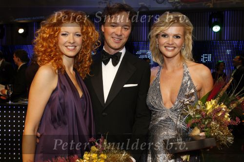 Amsterdam 20 oktober 2006
Uitreiking televizierring in het ij theater.
Tooske Ragas Frits Sissing en Renate Schutte