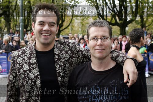 Den Bosch 22 oktober 2006
Premiere Grease in Den Bosch.
Niels v Baarlen en Rick Romijn